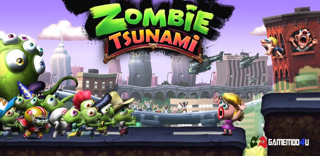 Hack Zombie Tsunami Mod Full tiền