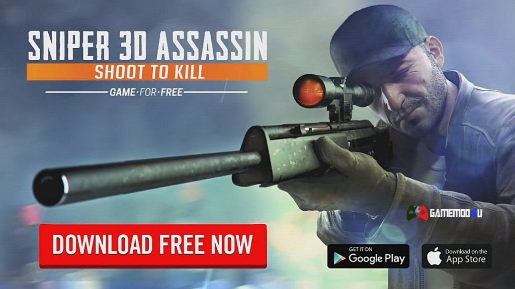 Tải hack Sniper 3D Assassin mod full tiền dành cho điện thoại