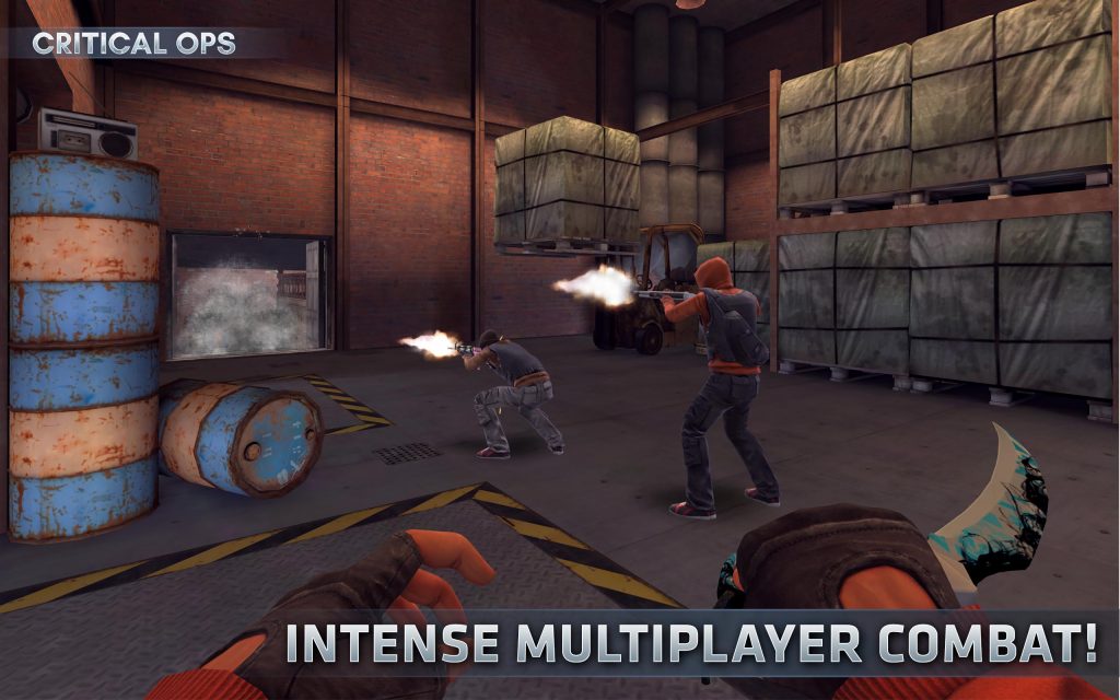Tựa game Critical Ops hack bắn súng Multiplayer FPS vô cùng hay và thú vị luôn