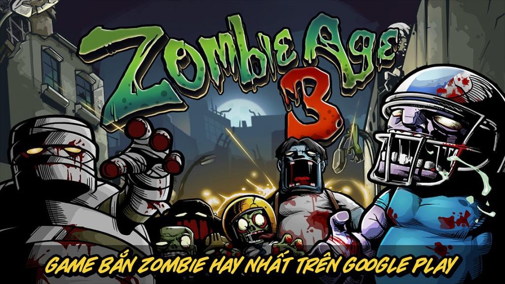 Zombie Age 3 Hack Full tiền và đạn