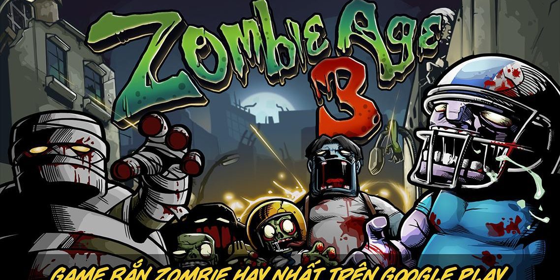 Zombie Age 3 Hack Full tiền và đạn