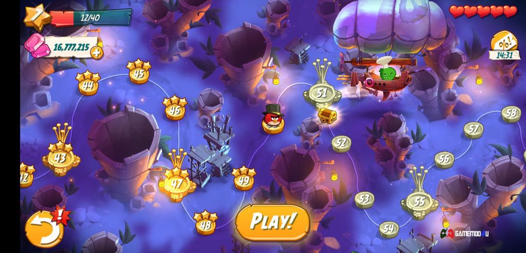 Angry Birds Epic Hack Full – Chú chim nỗi giận cho Android (UPDATE)