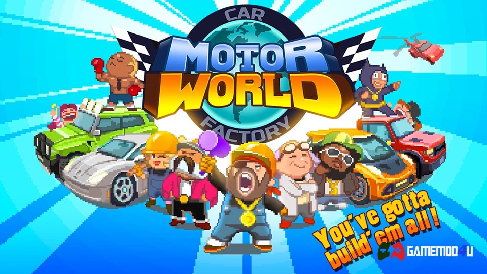 Motor World Car Factory Hack Full tiền cho Android