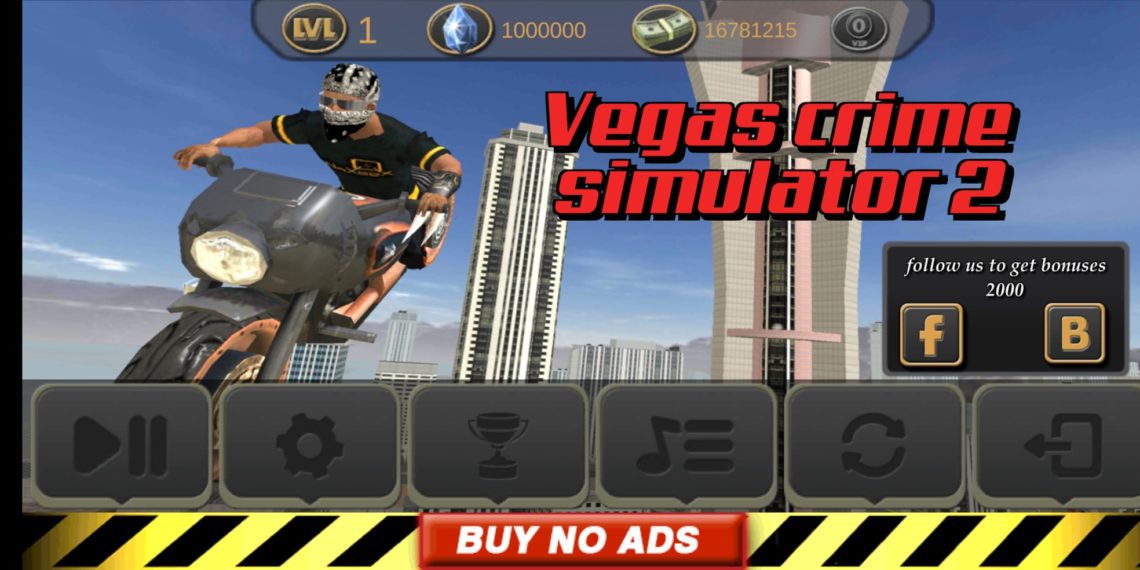 Hack Vegas Crime Simulator 2 Full tiền cho Android