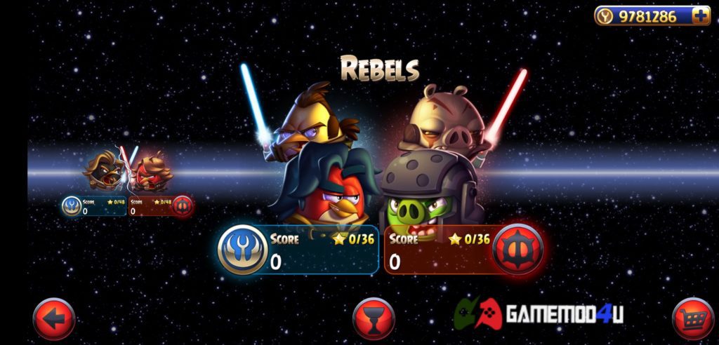 Angry Birds Star Wars 2 Mod Apk 1.9.25 (Mod Menu, Unlimited Money)