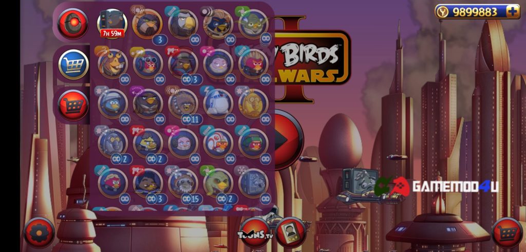 Angry Birds Star Wars 2 Mod Apk 1.9.25 (Mod Menu, Unlimited Money)