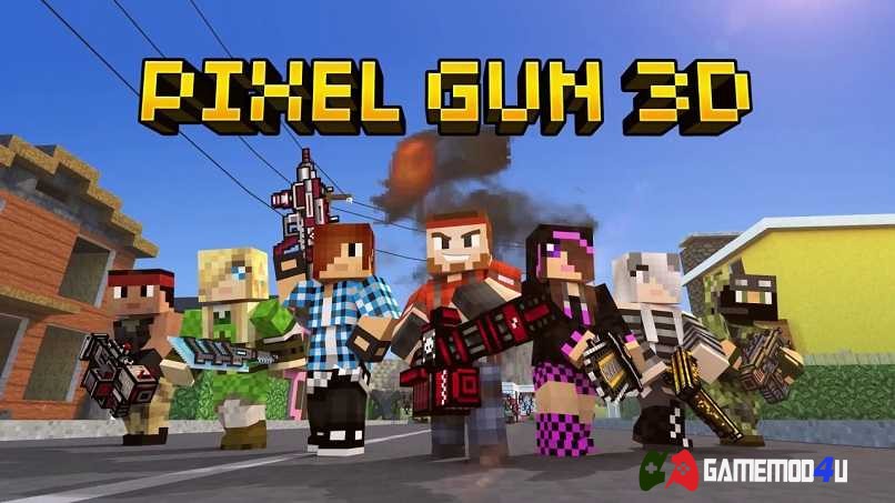 Pixel Gun 3D Hack Full đạn cho điện thoại Android