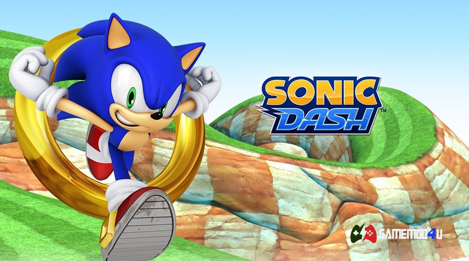 Sonic Dash Mod Full tiền cho điện thoại Android