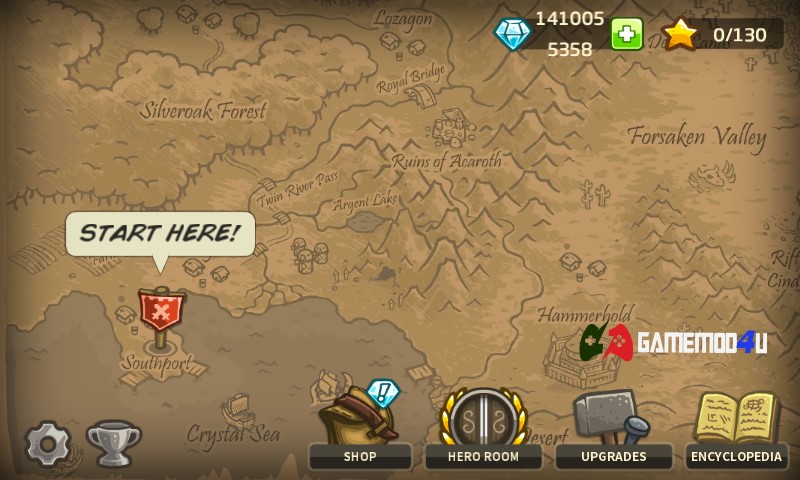 Kingdom Rush v5.8.02 MOD APK (Unlimited Money, Menu) Download