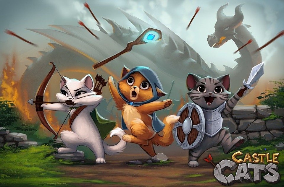 Castle Cats Mod Full tiền cho điện thoại Android