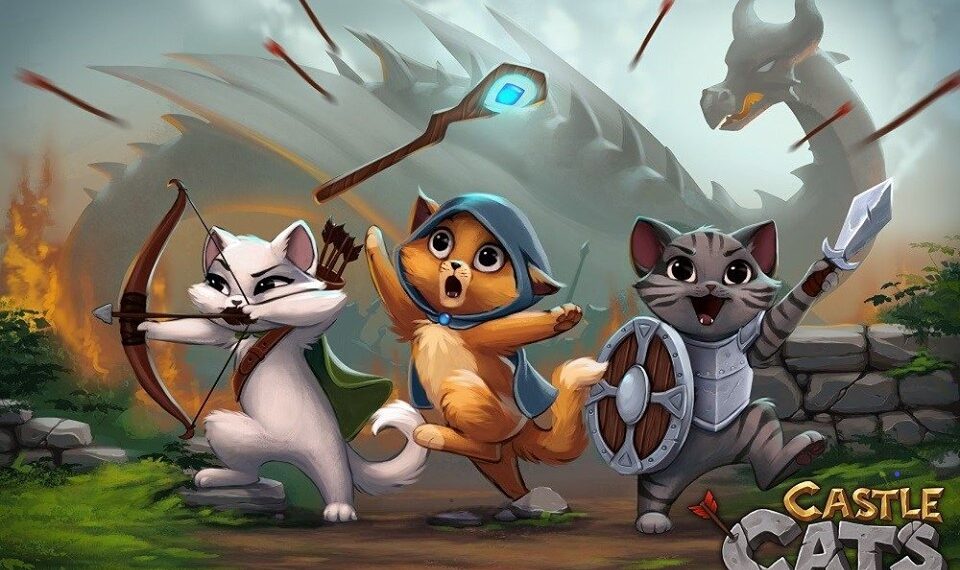 Castle Cats Mod Full tiền cho điện thoại Android