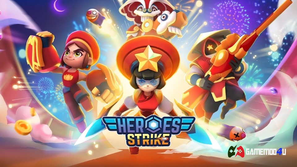 Heroes Strike Offline Mod Full tiền cho điện thoại Android