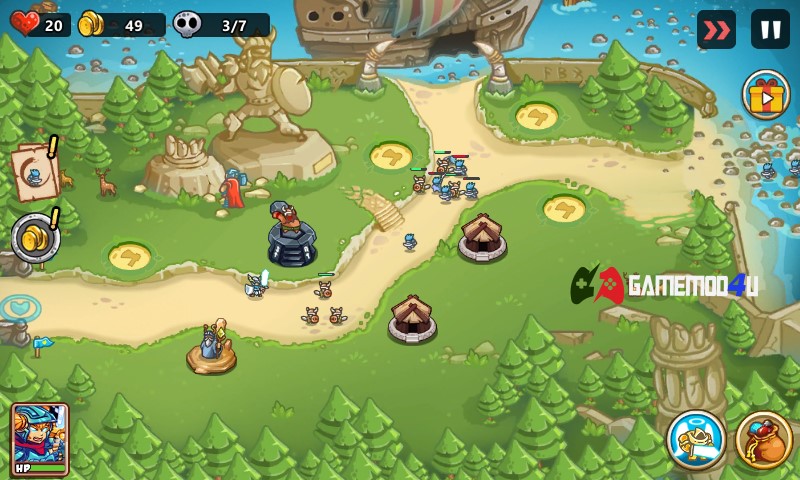 Kingdom Rush Vengeance TD Game MOD APK v1.14.4 (Unlimited Money