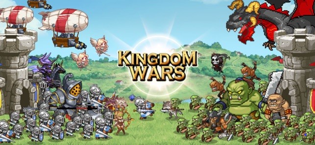 Kingdom Wars Mod Full tiền cho điện thoại Android