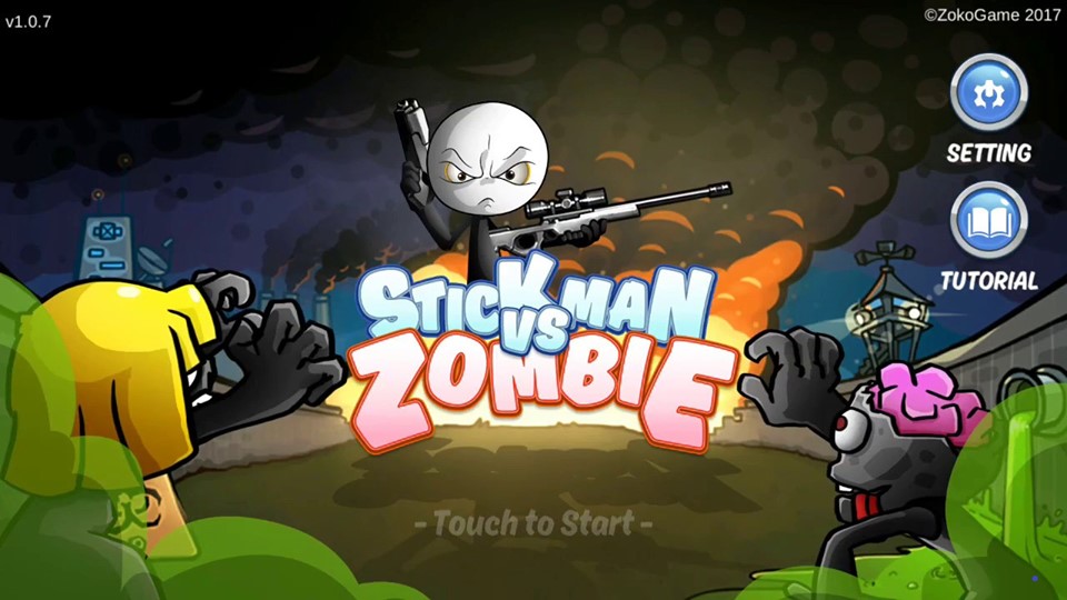 Stick vs zombie Mod Full tiền cho điện thoại Android