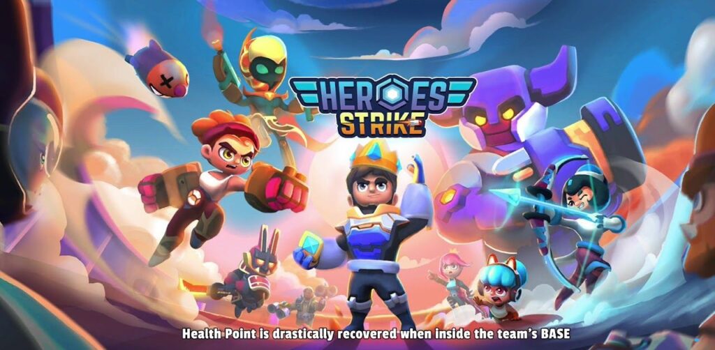 Heroes Strike Mod APK Full tiền cho điện thoại Android