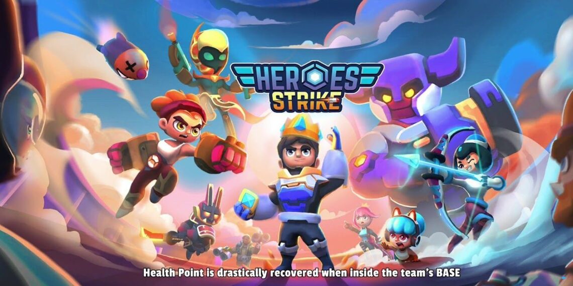 Heroes Strike Mod APK Full tiền cho điện thoại Android
