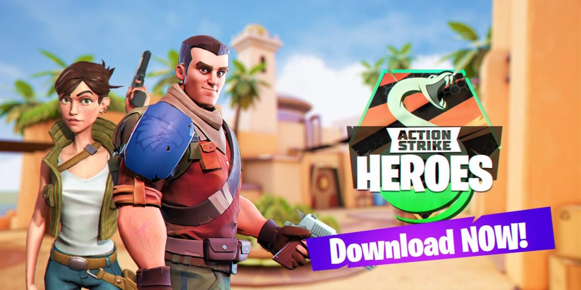 Action Strike Heroes Mod Full tiền cho điện thoại Android