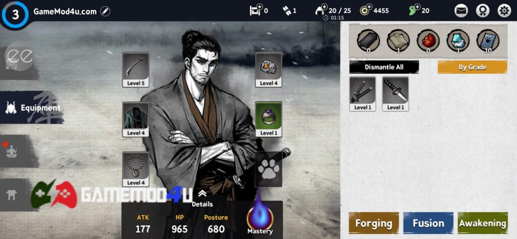 Đã test tựa game Ronin The Last Samurai mod menu full