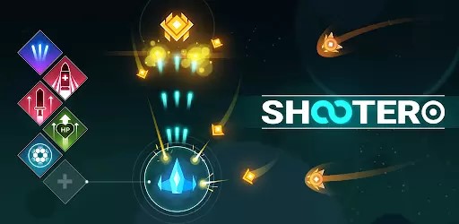 Shootero Space Shooting Attack Mod Full tiền cho Android