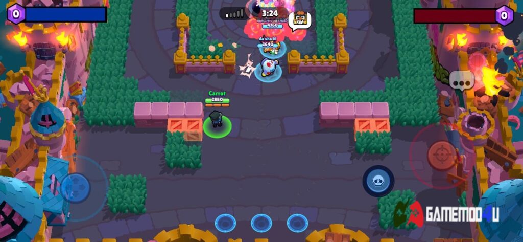 Chiến đấu trong Brawl Stars Mod