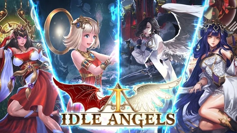 Idle Angels Mod phần thưởng (free ads) cho Android