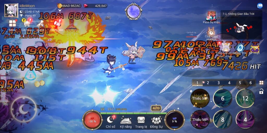 Hình ảnh trong game Idle Moon Rabbit mod