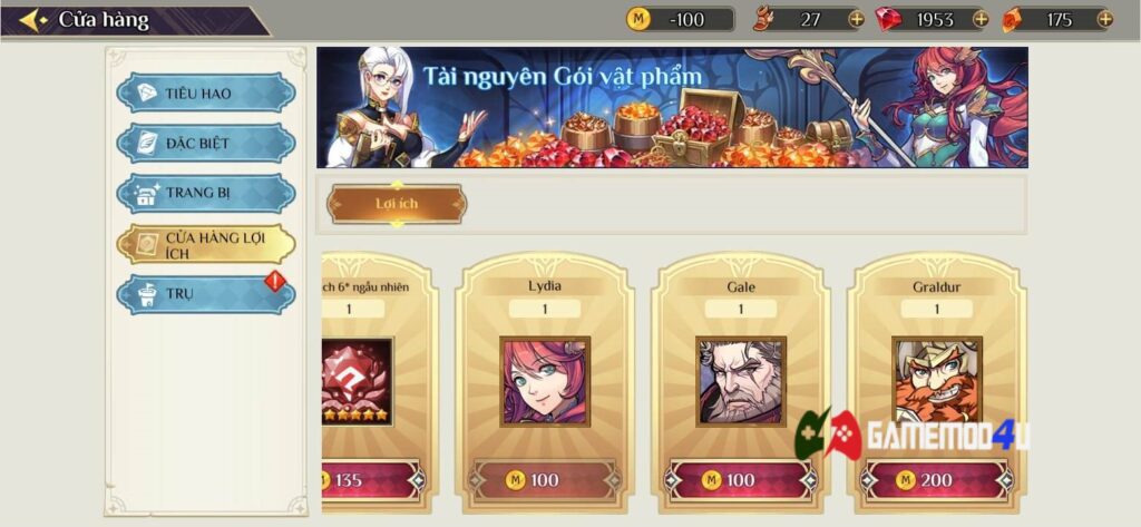 Tính năng mod nhiều thêm tiền trong game Kingdom War TD Mod APK