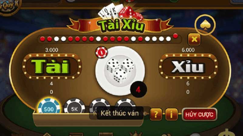 Quy tắc của game tài xỉu